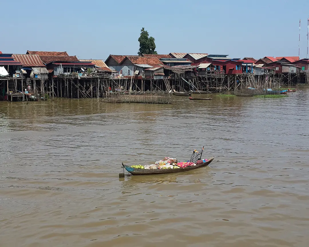 Boats of Kampong Khleang